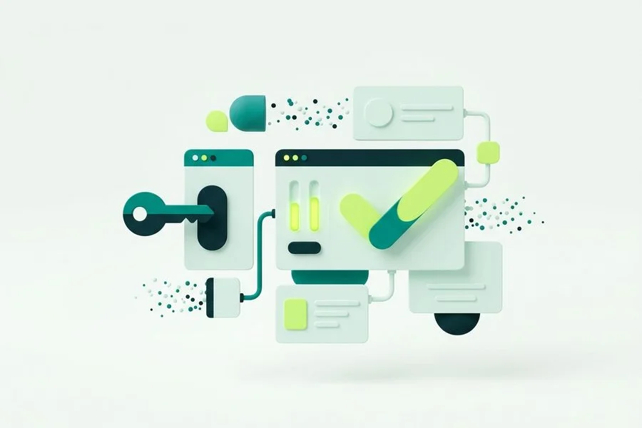 A key testing control returning a successful validation state